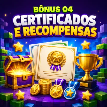 Capa do bônus Certificados e recompensas