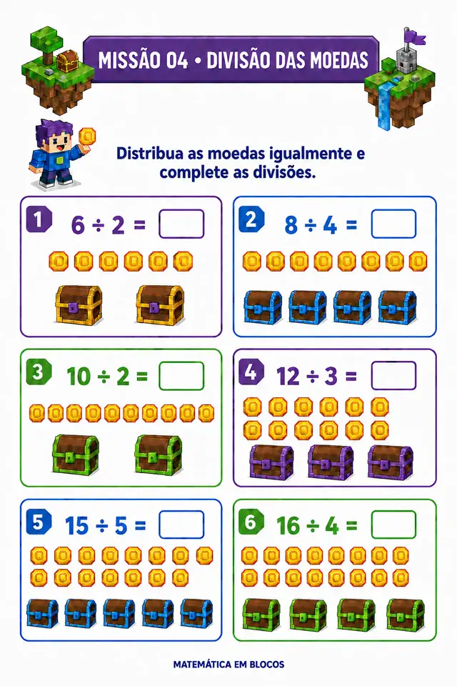 Página de prévia: Divisão