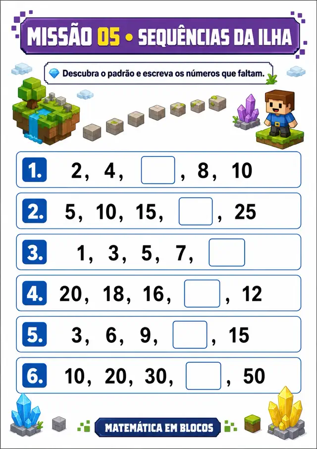 Página de prévia: Sequências